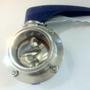 Клапан-бабочка из нержавеющей стали 3 дюйма с фланцами от Afimilk